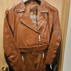 Women's 1x Hal Rubinstein Leather jacket NWT